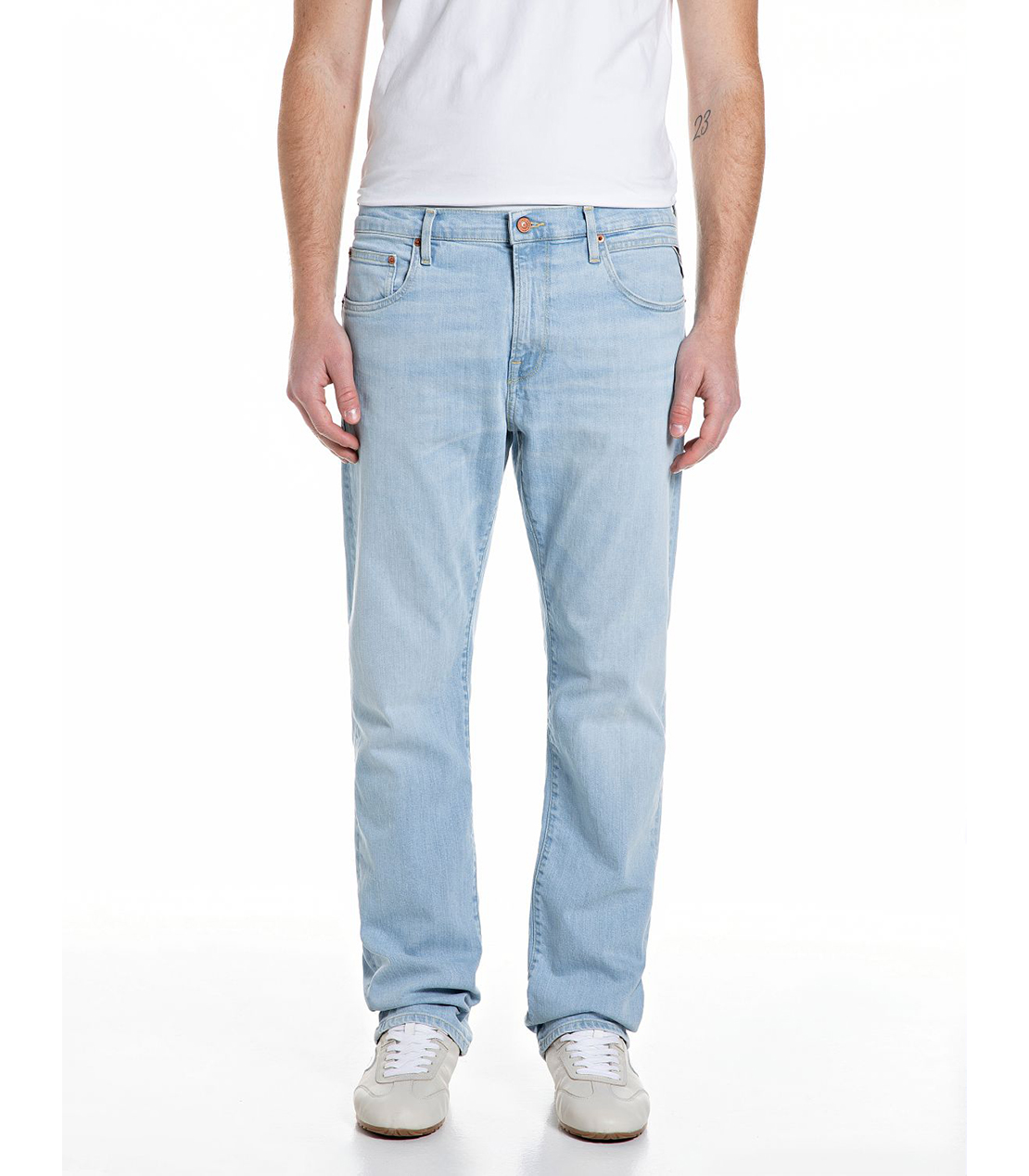 ストレートフィットAIDEEN スーパーライトストレッチデニム